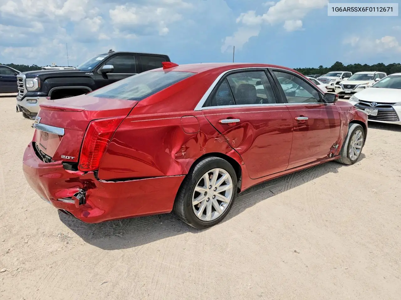 2015 Cadillac Cts Luxury Collection VIN: 1G6AR5SX6F0112671 Lot: 60258366