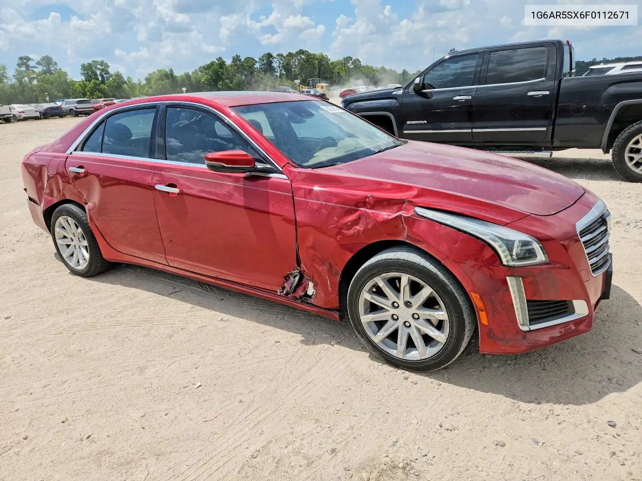 2015 Cadillac Cts Luxury Collection VIN: 1G6AR5SX6F0112671 Lot: 60258366