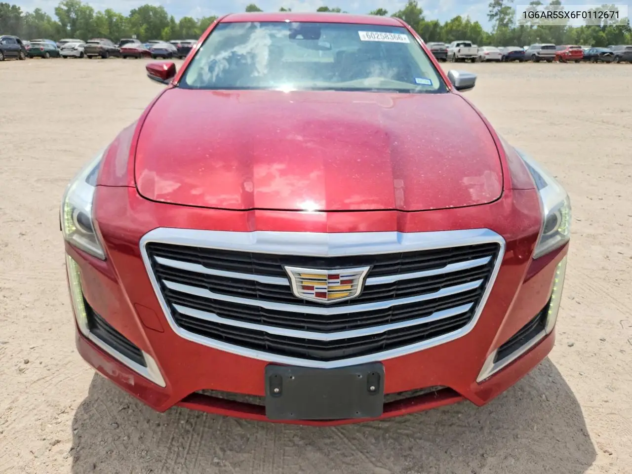 2015 Cadillac Cts Luxury Collection VIN: 1G6AR5SX6F0112671 Lot: 60258366