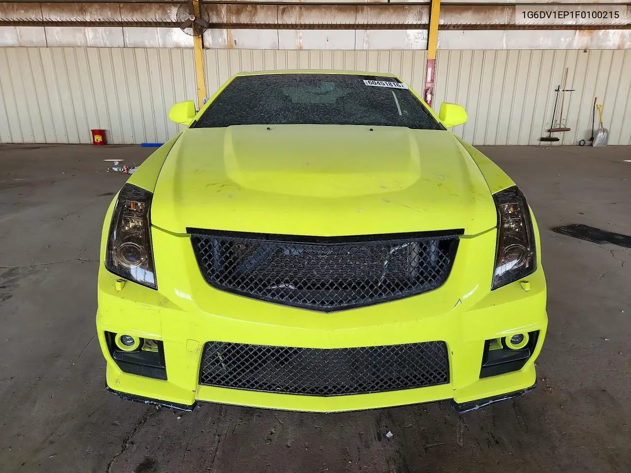 2015 Cadillac Cts-V VIN: 1G6DV1EP1F0100215 Lot: 60451816