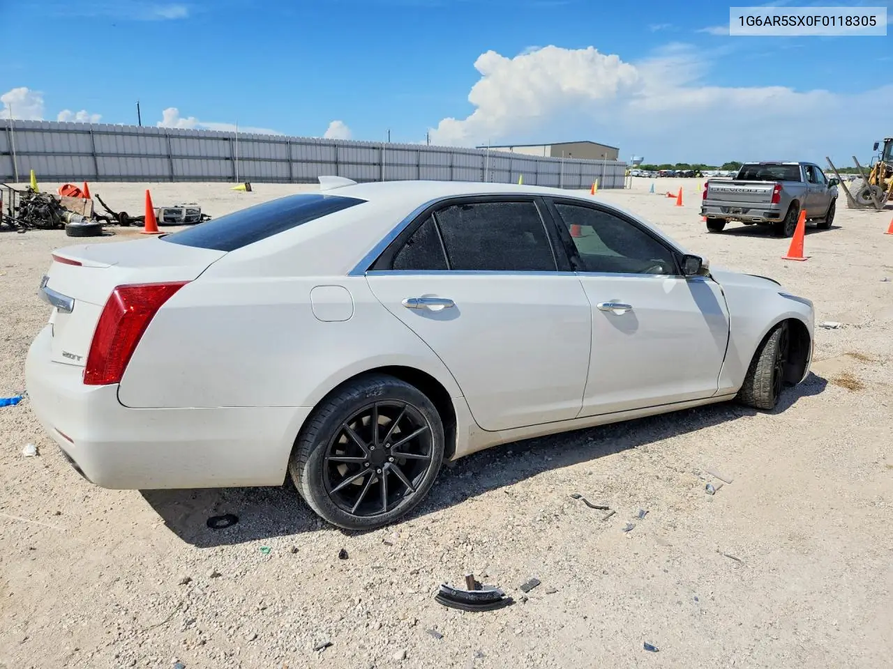 2015 Cadillac Cts Luxury Collection VIN: 1G6AR5SX0F0118305 Lot: 60772536