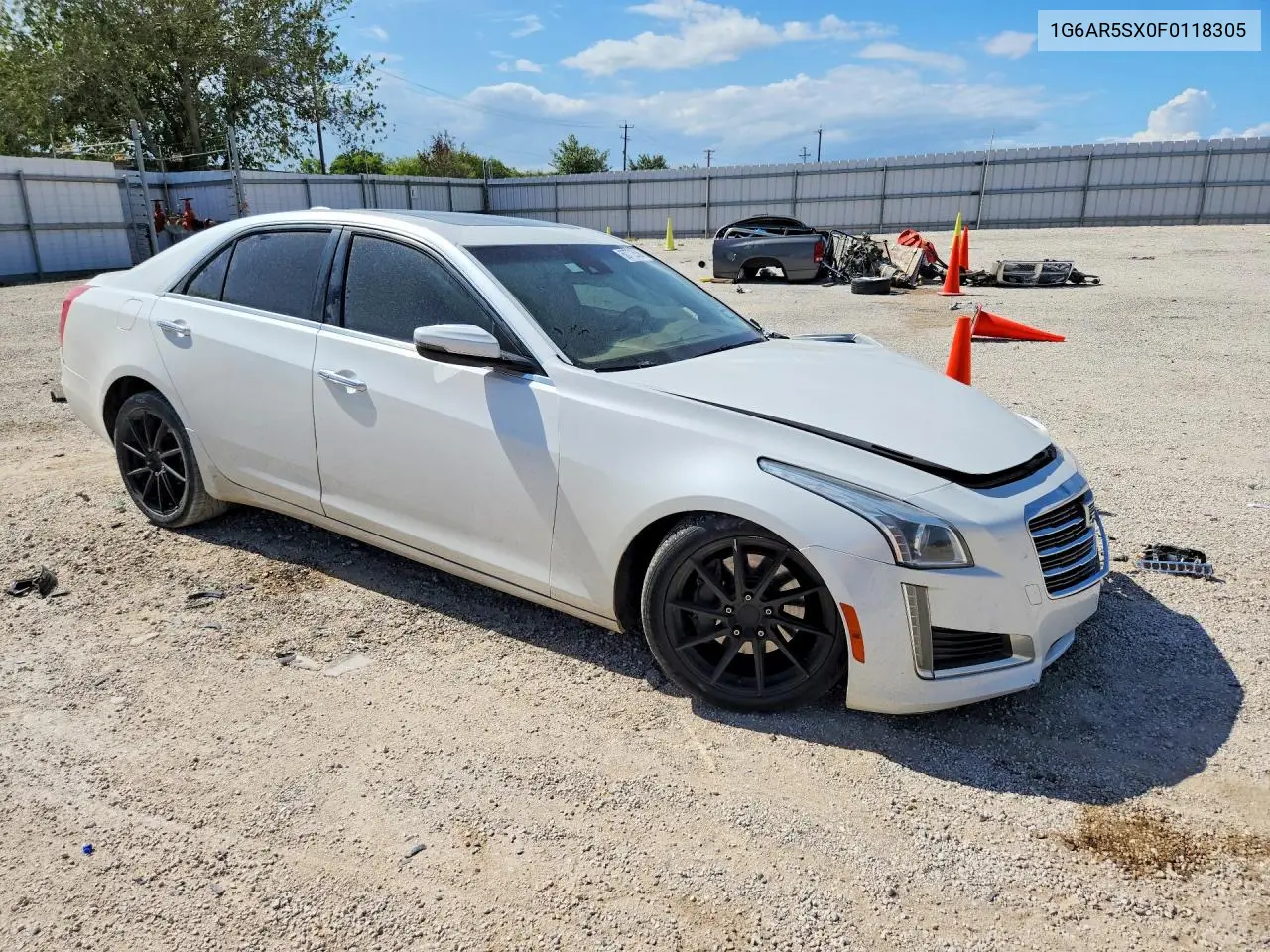 2015 Cadillac Cts Luxury Collection VIN: 1G6AR5SX0F0118305 Lot: 60772536