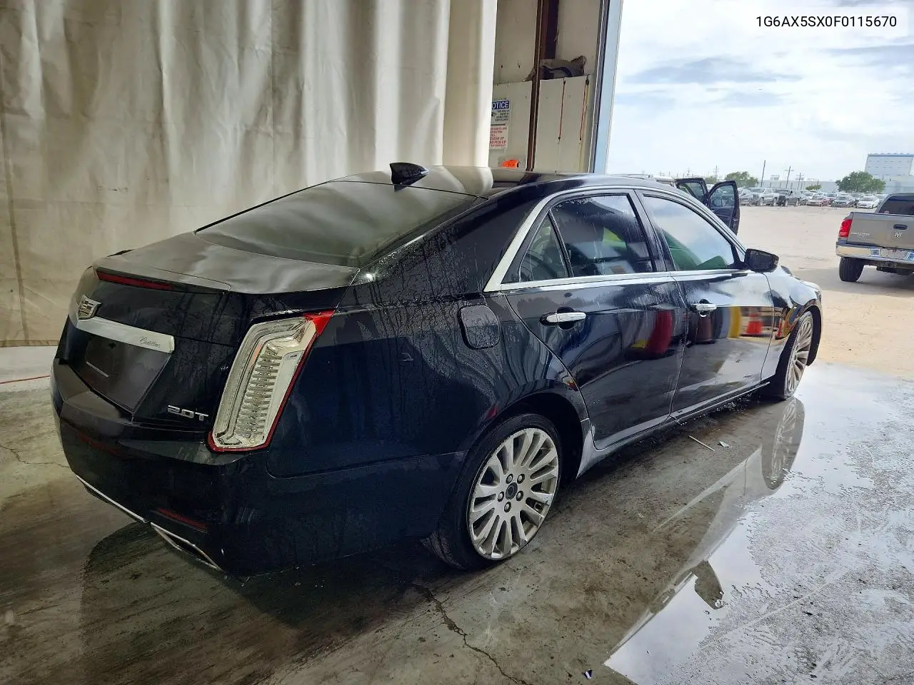 2015 Cadillac Cts Luxury Collection VIN: 1G6AX5SX0F0115670 Lot: 60870206