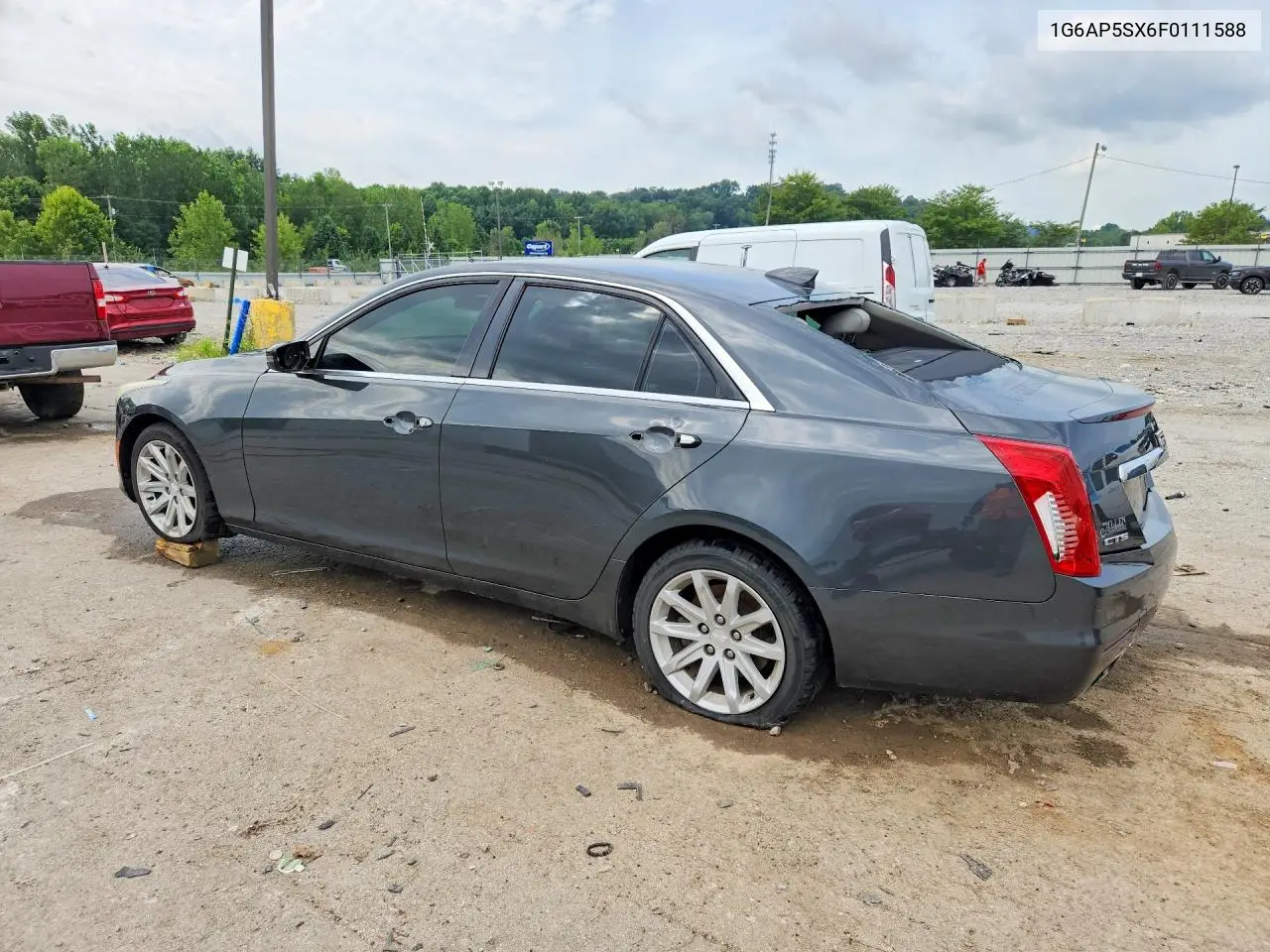 2015 Cadillac Cts VIN: 1G6AP5SX6F0111588 Lot: 61344956