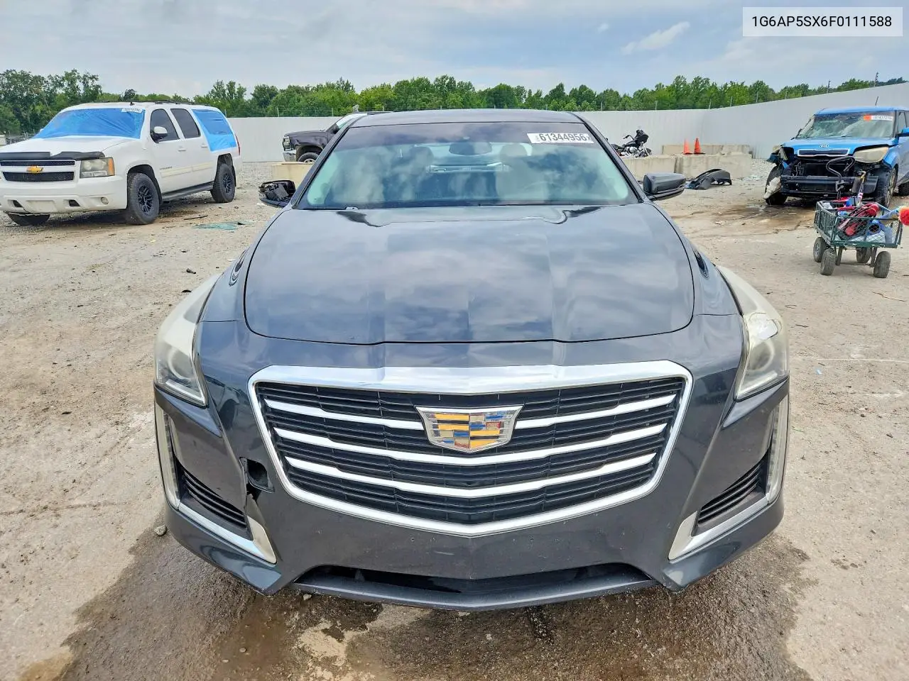 2015 Cadillac Cts VIN: 1G6AP5SX6F0111588 Lot: 61344956