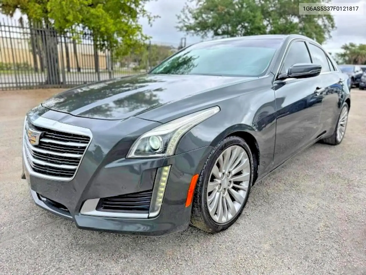2015 Cadillac Cts Performance Collection VIN: 1G6AS5S37F0121817 Lot: 61811696
