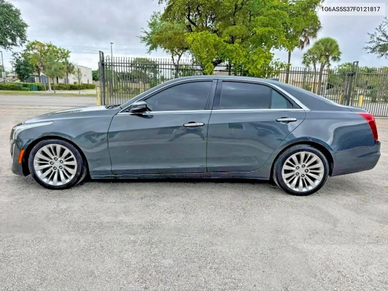 2015 Cadillac Cts Performance Collection VIN: 1G6AS5S37F0121817 Lot: 61811696