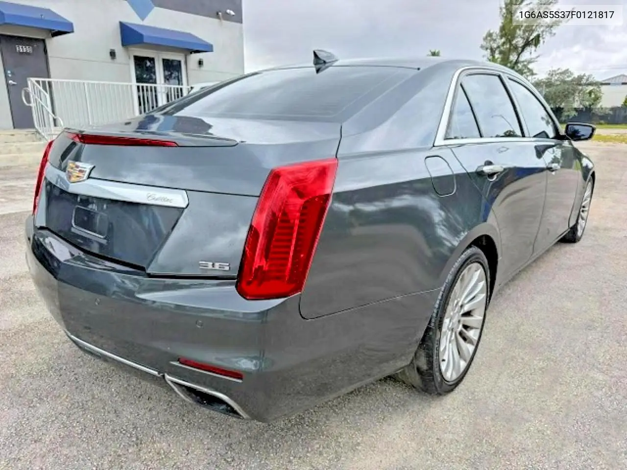 2015 Cadillac Cts Performance Collection VIN: 1G6AS5S37F0121817 Lot: 61811696