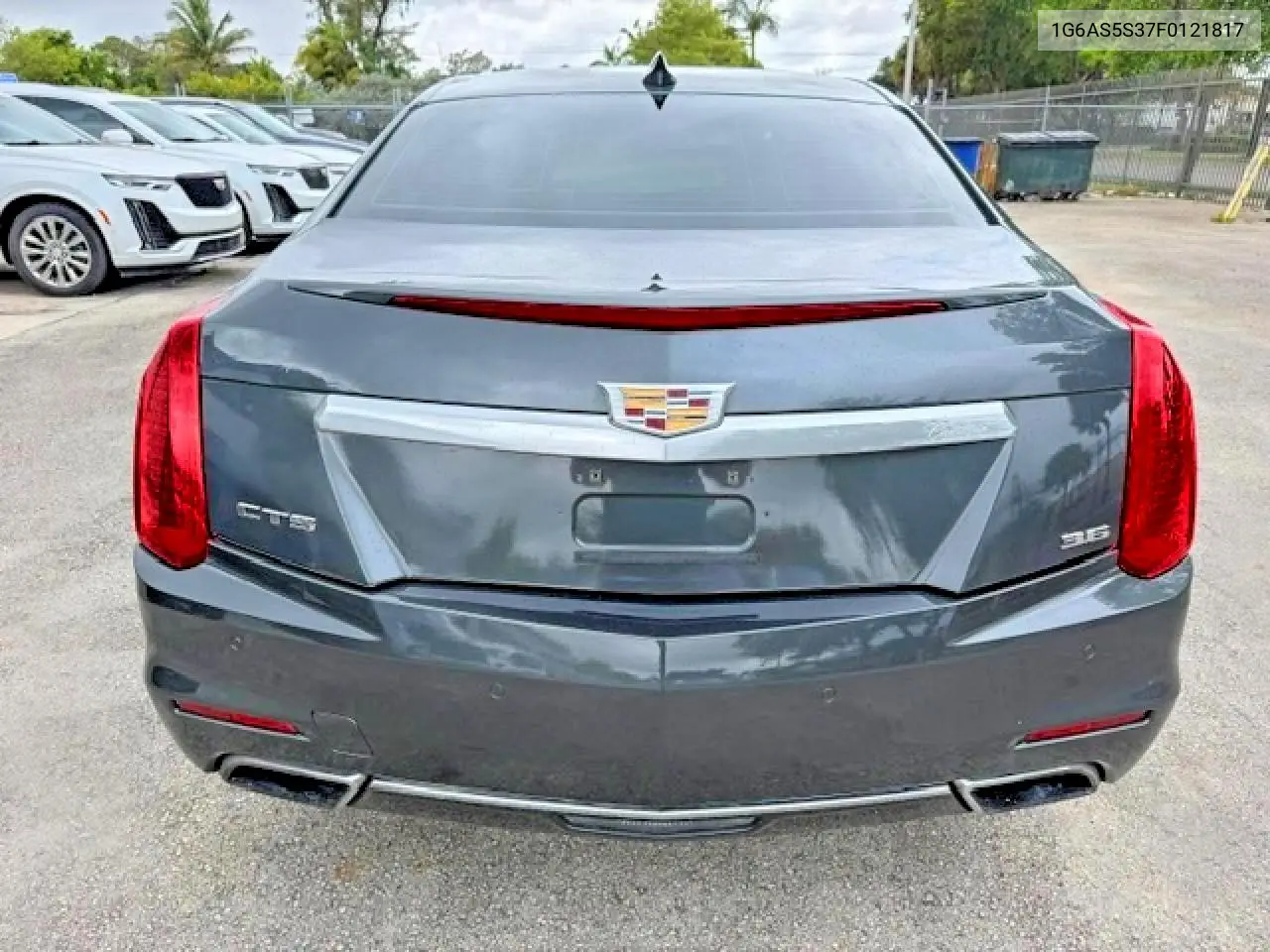 2015 Cadillac Cts Performance Collection VIN: 1G6AS5S37F0121817 Lot: 61811696