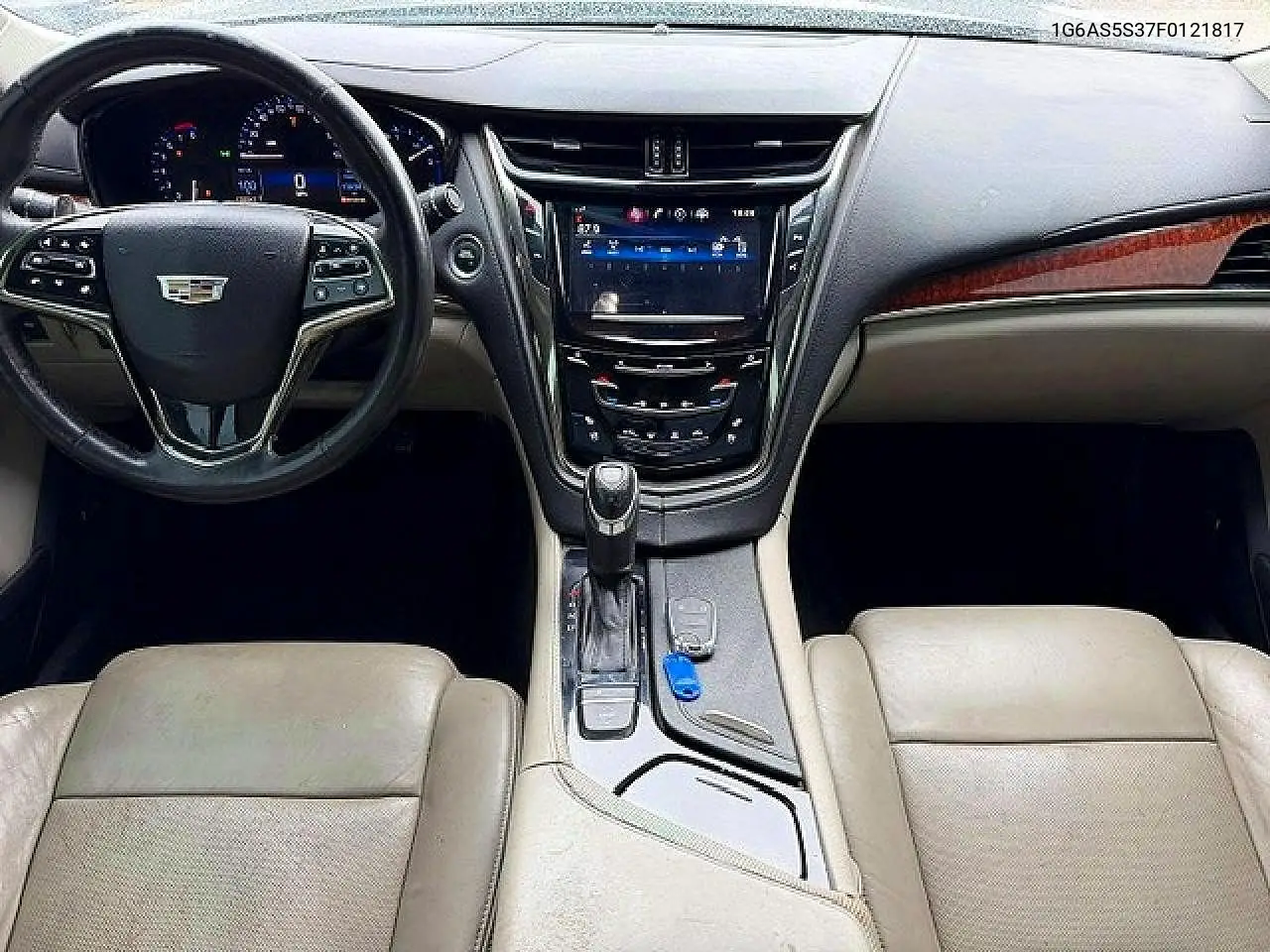 2015 Cadillac Cts Performance Collection VIN: 1G6AS5S37F0121817 Lot: 61811696