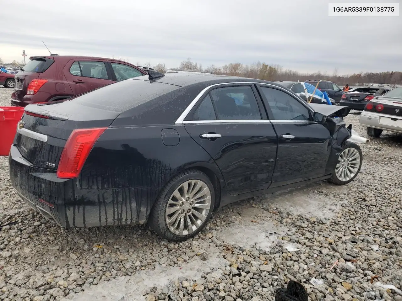 1G6AR5S39F0138775 2015 Cadillac Cts Luxury Collection