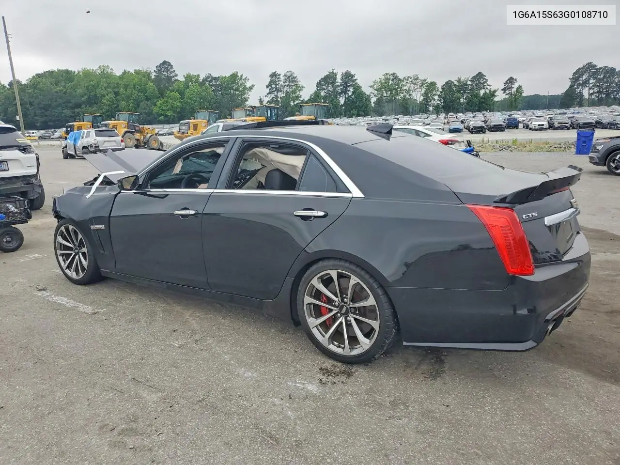 2016 Cadillac Cts-V VIN: 1G6A15S63G0108710 Lot: 54286366