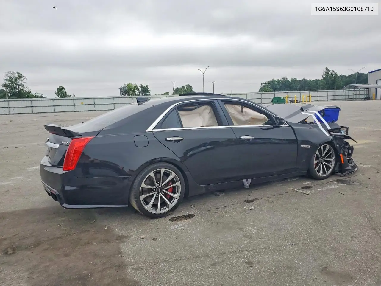2016 Cadillac Cts-V VIN: 1G6A15S63G0108710 Lot: 54286366