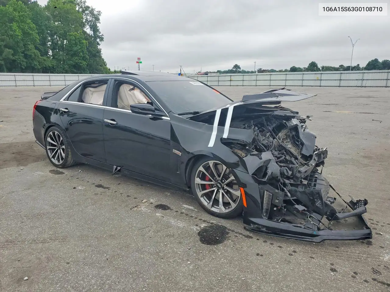 2016 Cadillac Cts-V VIN: 1G6A15S63G0108710 Lot: 54286366