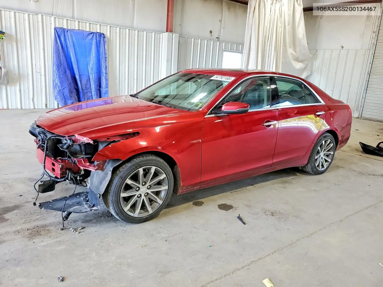 2016 Cadillac Cts Luxury Collection VIN: 1G6AX5SS2G0134467 Lot: 54792166