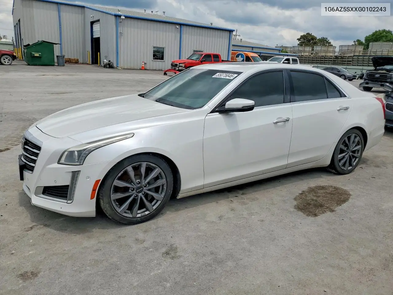 2016 Cadillac Cts Premium Collection VIN: 1G6AZ5SXXG0102243 Lot: 55075846