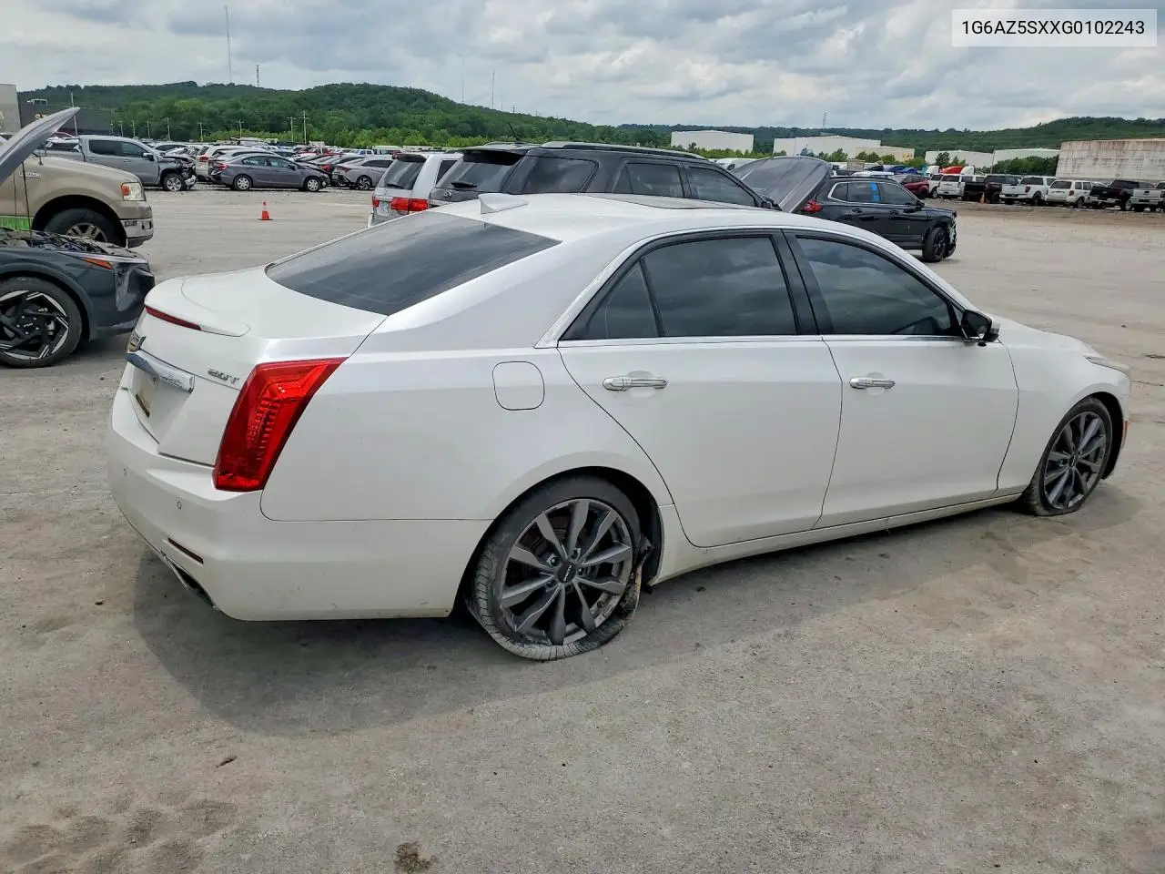 2016 Cadillac Cts Premium Collection VIN: 1G6AZ5SXXG0102243 Lot: 55075846