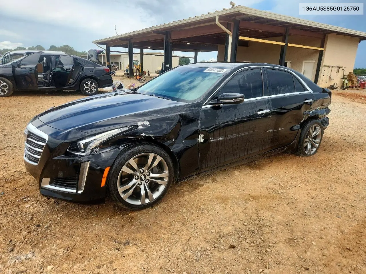 2016 Cadillac Cts Vsport VIN: 1G6AU5S85G0126750 Lot: 59392726