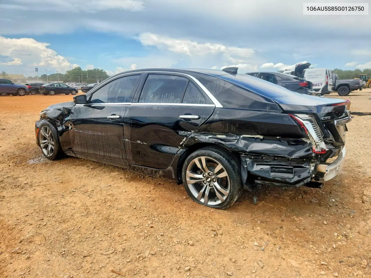2016 Cadillac Cts Vsport VIN: 1G6AU5S85G0126750 Lot: 59392726