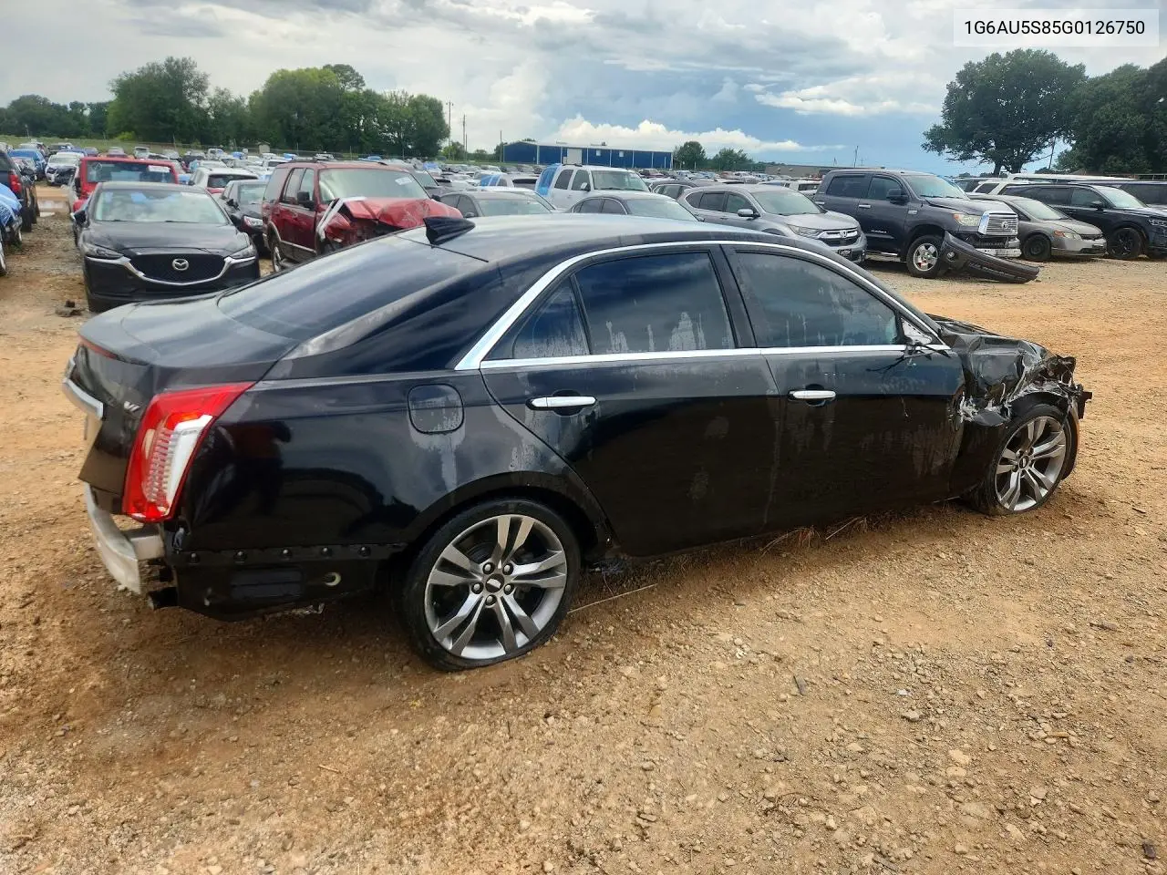 2016 Cadillac Cts Vsport VIN: 1G6AU5S85G0126750 Lot: 59392726