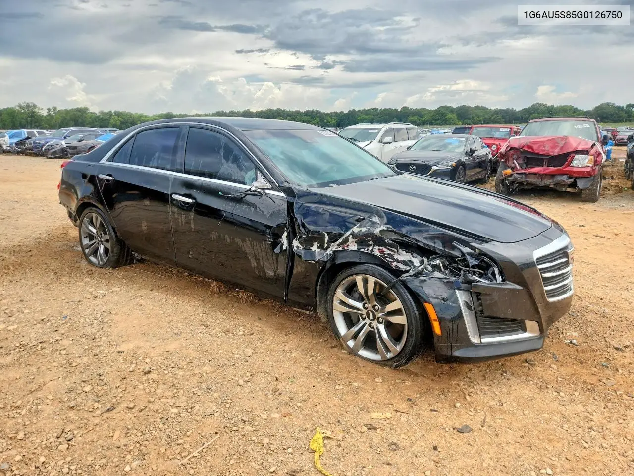 2016 Cadillac Cts Vsport VIN: 1G6AU5S85G0126750 Lot: 59392726