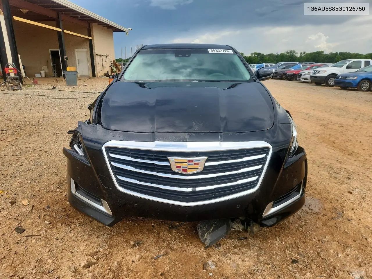 2016 Cadillac Cts Vsport VIN: 1G6AU5S85G0126750 Lot: 59392726