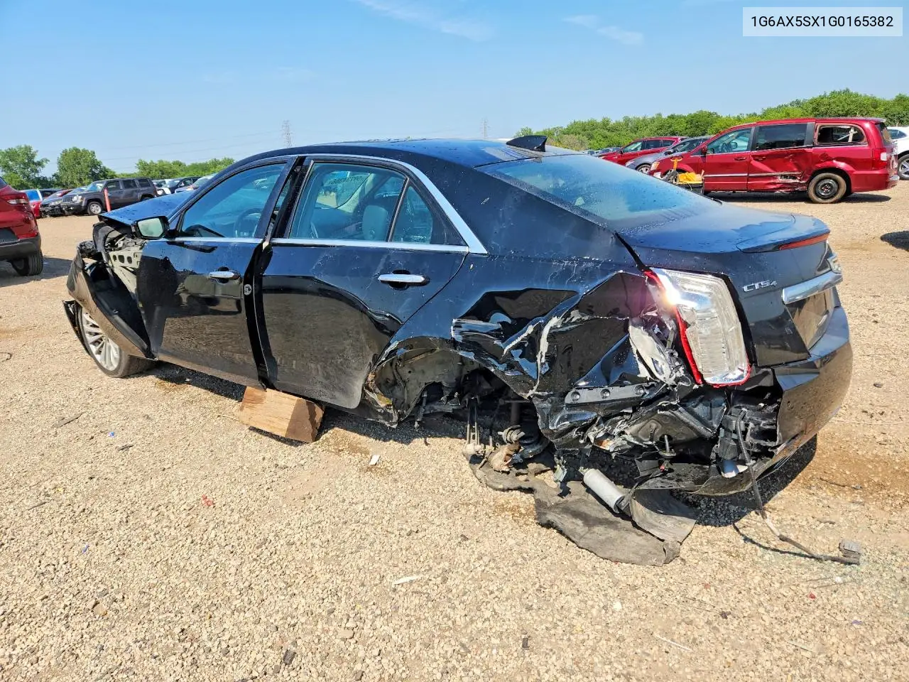 2016 Cadillac Cts Luxury Collection VIN: 1G6AX5SX1G0165382 Lot: 59734366