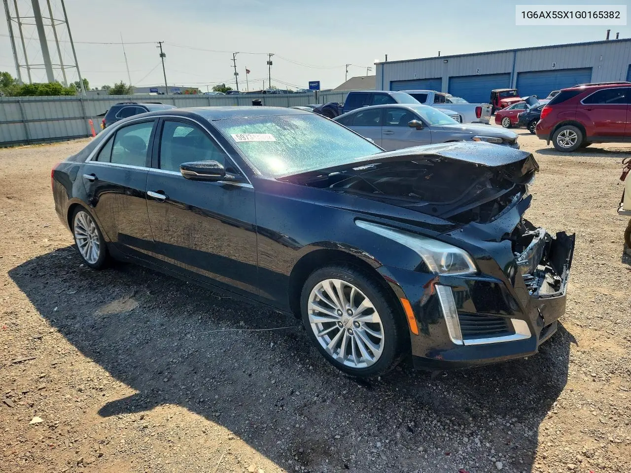 2016 Cadillac Cts Luxury Collection VIN: 1G6AX5SX1G0165382 Lot: 59734366
