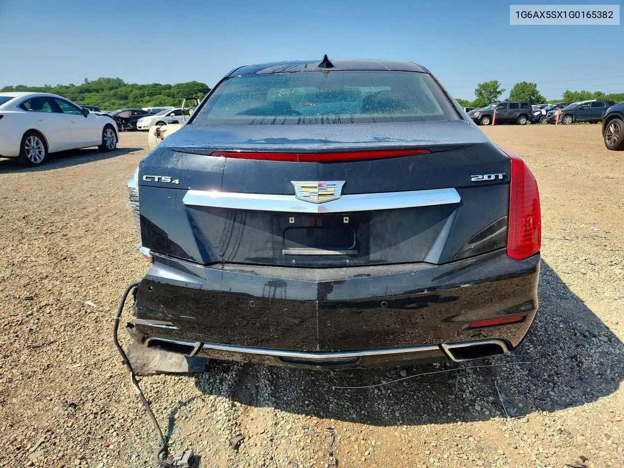 2016 Cadillac Cts Luxury Collection VIN: 1G6AX5SX1G0165382 Lot: 59734366