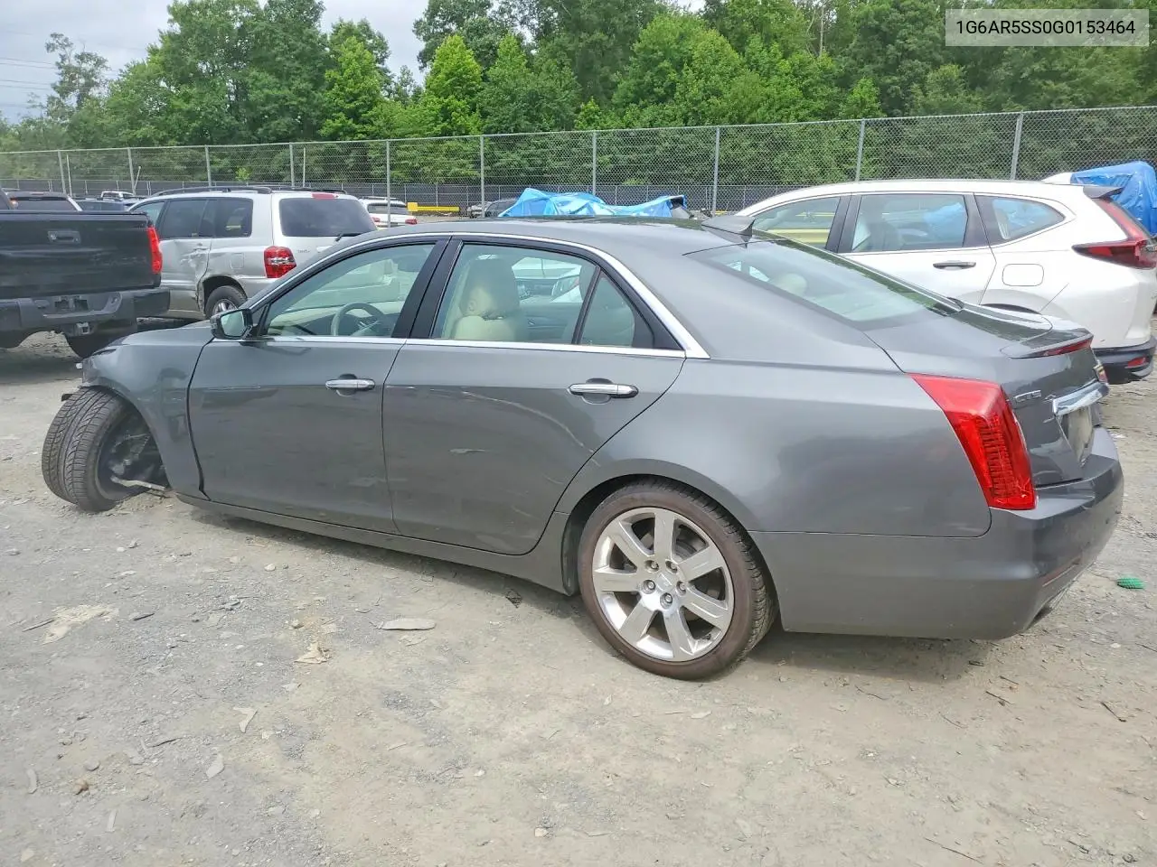 2016 Cadillac Cts Luxury Collection VIN: 1G6AR5SS0G0153464 Lot: 59767596