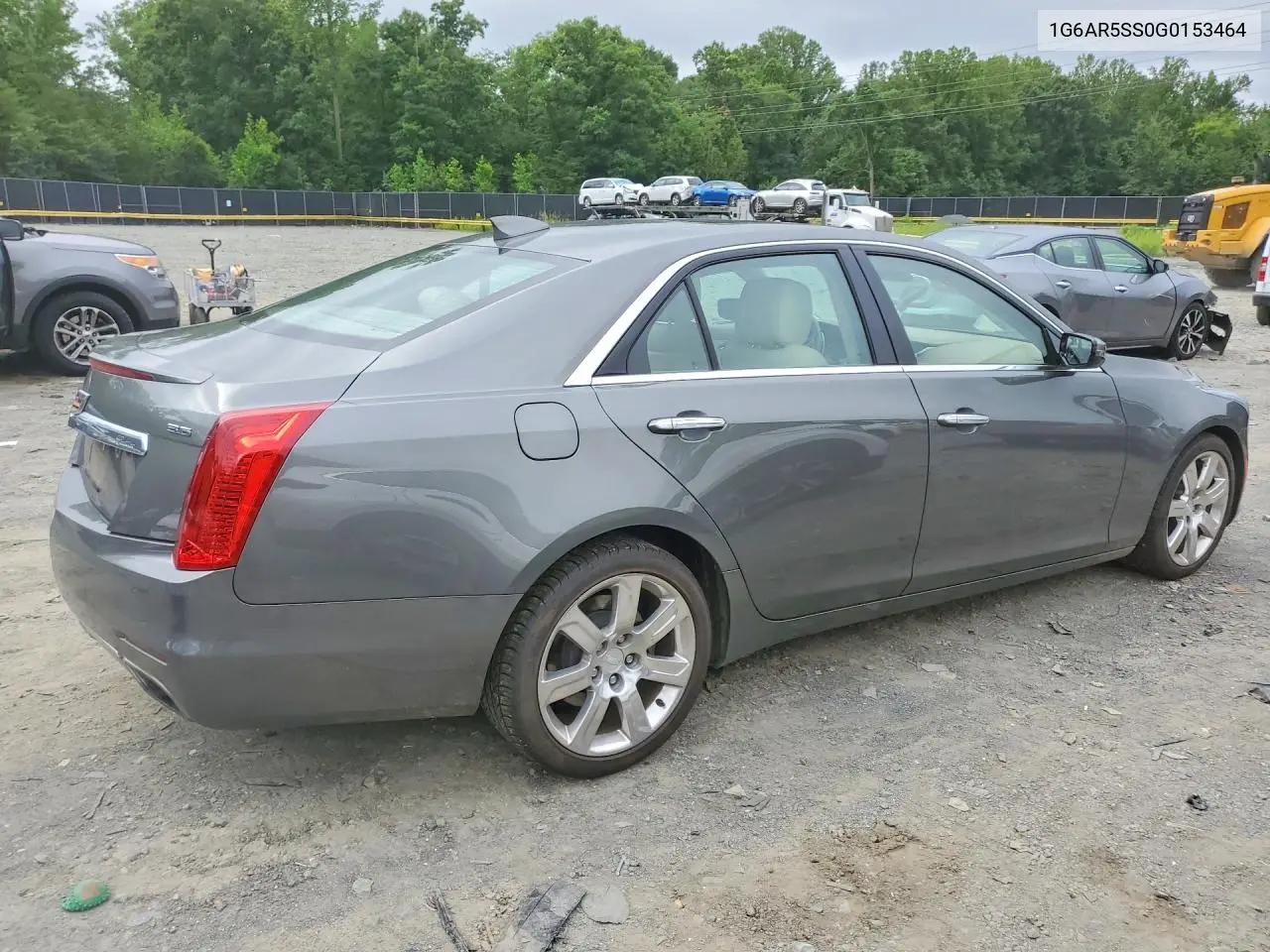 2016 Cadillac Cts Luxury Collection VIN: 1G6AR5SS0G0153464 Lot: 59767596