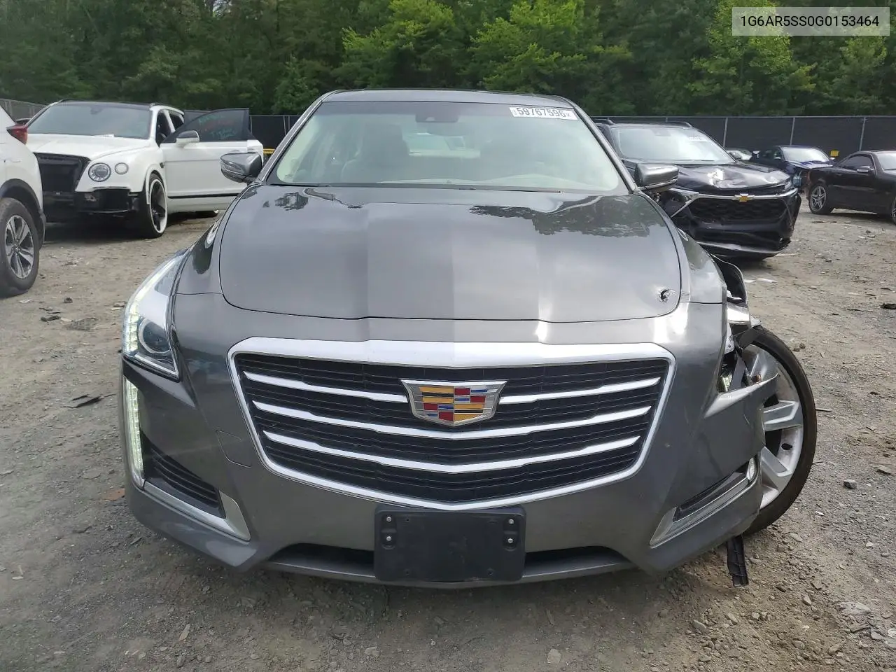 2016 Cadillac Cts Luxury Collection VIN: 1G6AR5SS0G0153464 Lot: 59767596