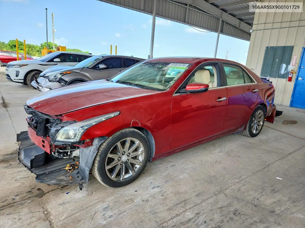 2016 Cadillac Cts Luxury Collection VIN: 1G6AR5SX9G0101729 Lot: 60061076
