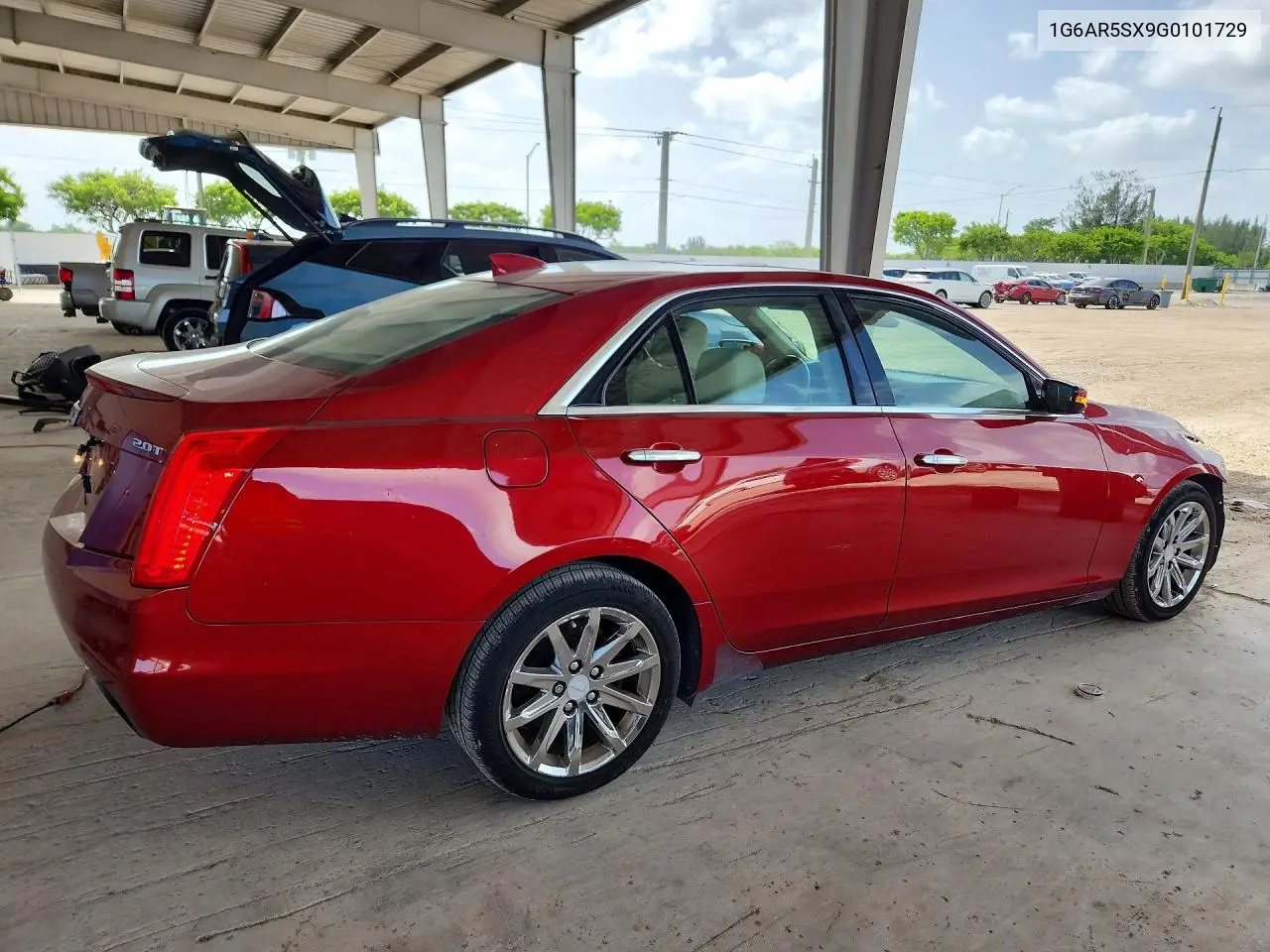 2016 Cadillac Cts Luxury Collection VIN: 1G6AR5SX9G0101729 Lot: 60061076