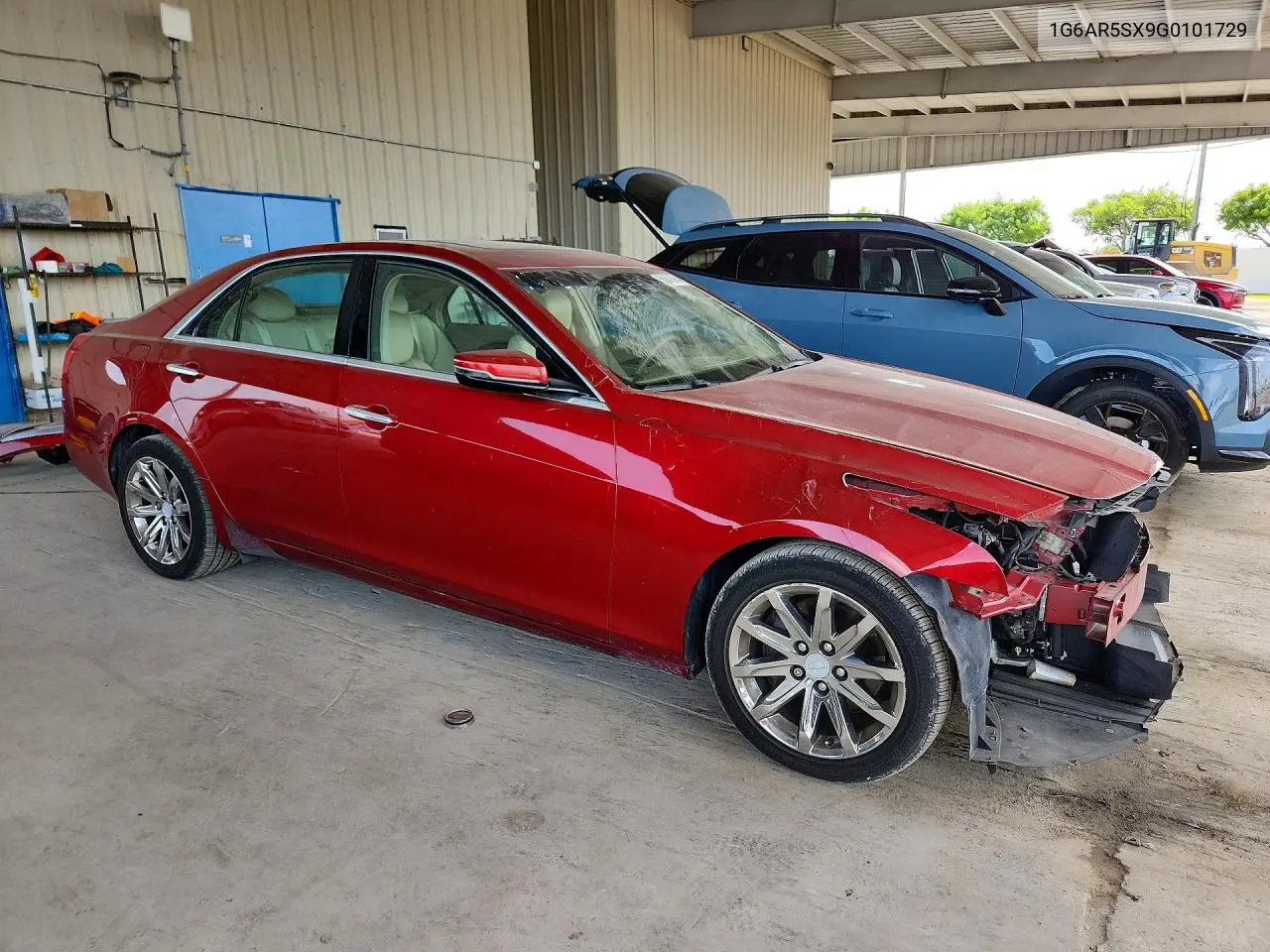 2016 Cadillac Cts Luxury Collection VIN: 1G6AR5SX9G0101729 Lot: 60061076