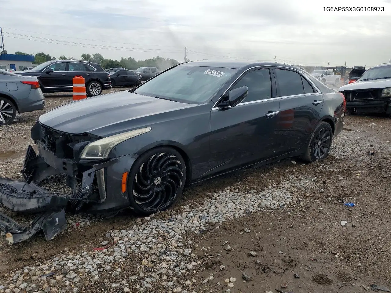 2016 Cadillac Cts VIN: 1G6AP5SX3G0108973 Lot: 60152196
