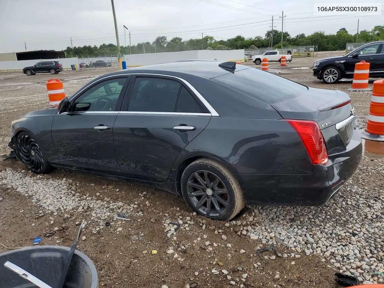2016 Cadillac Cts VIN: 1G6AP5SX3G0108973 Lot: 60152196