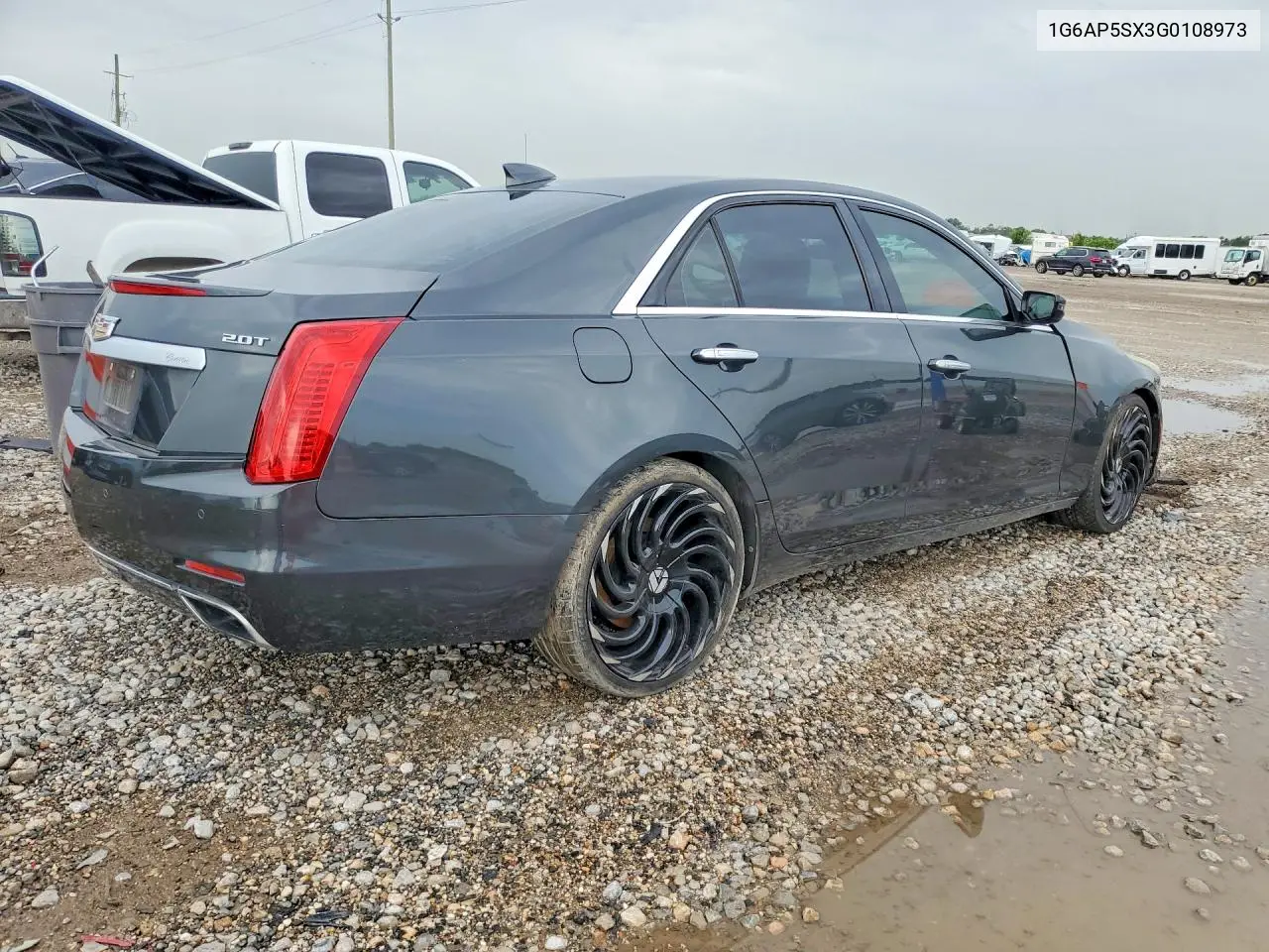 2016 Cadillac Cts VIN: 1G6AP5SX3G0108973 Lot: 60152196