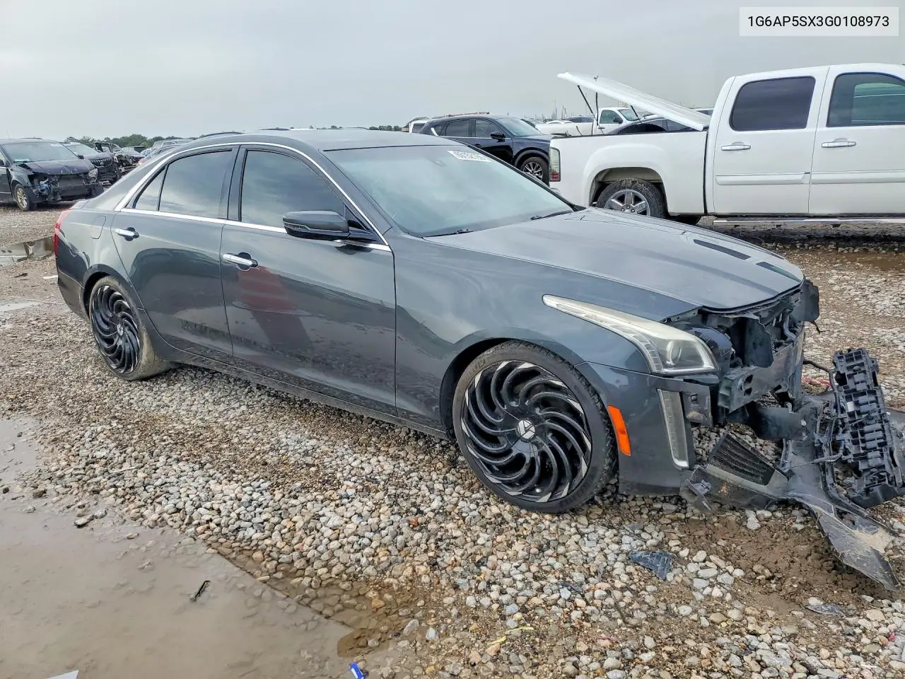 2016 Cadillac Cts VIN: 1G6AP5SX3G0108973 Lot: 60152196