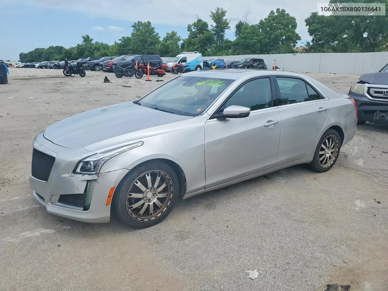 2016 Cadillac Cts Luxury Collection VIN: 1G6AX5SX8G0136641 Lot: 60171006
