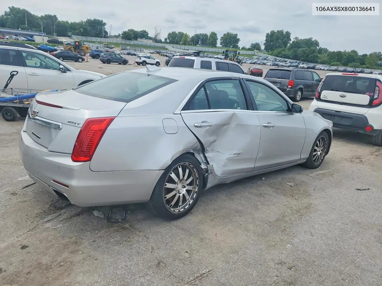 2016 Cadillac Cts Luxury Collection VIN: 1G6AX5SX8G0136641 Lot: 60171006