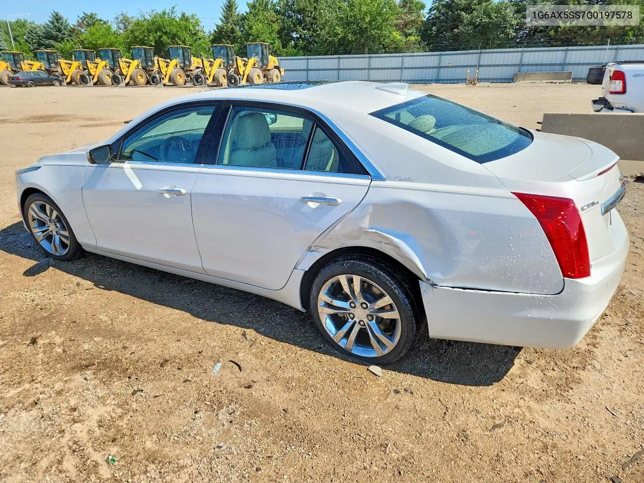 2016 Cadillac Cts Luxury Collection VIN: 1G6AX5SS7G0197578 Lot: 60391196