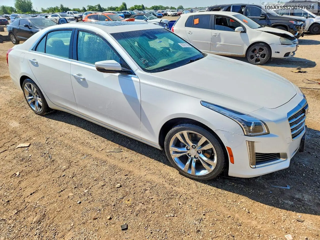 2016 Cadillac Cts Luxury Collection VIN: 1G6AX5SS7G0197578 Lot: 60391196