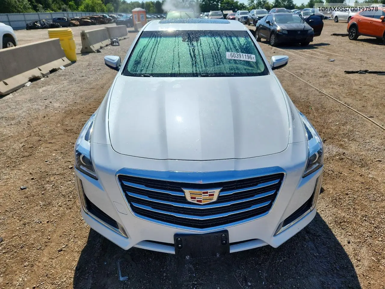 2016 Cadillac Cts Luxury Collection VIN: 1G6AX5SS7G0197578 Lot: 60391196