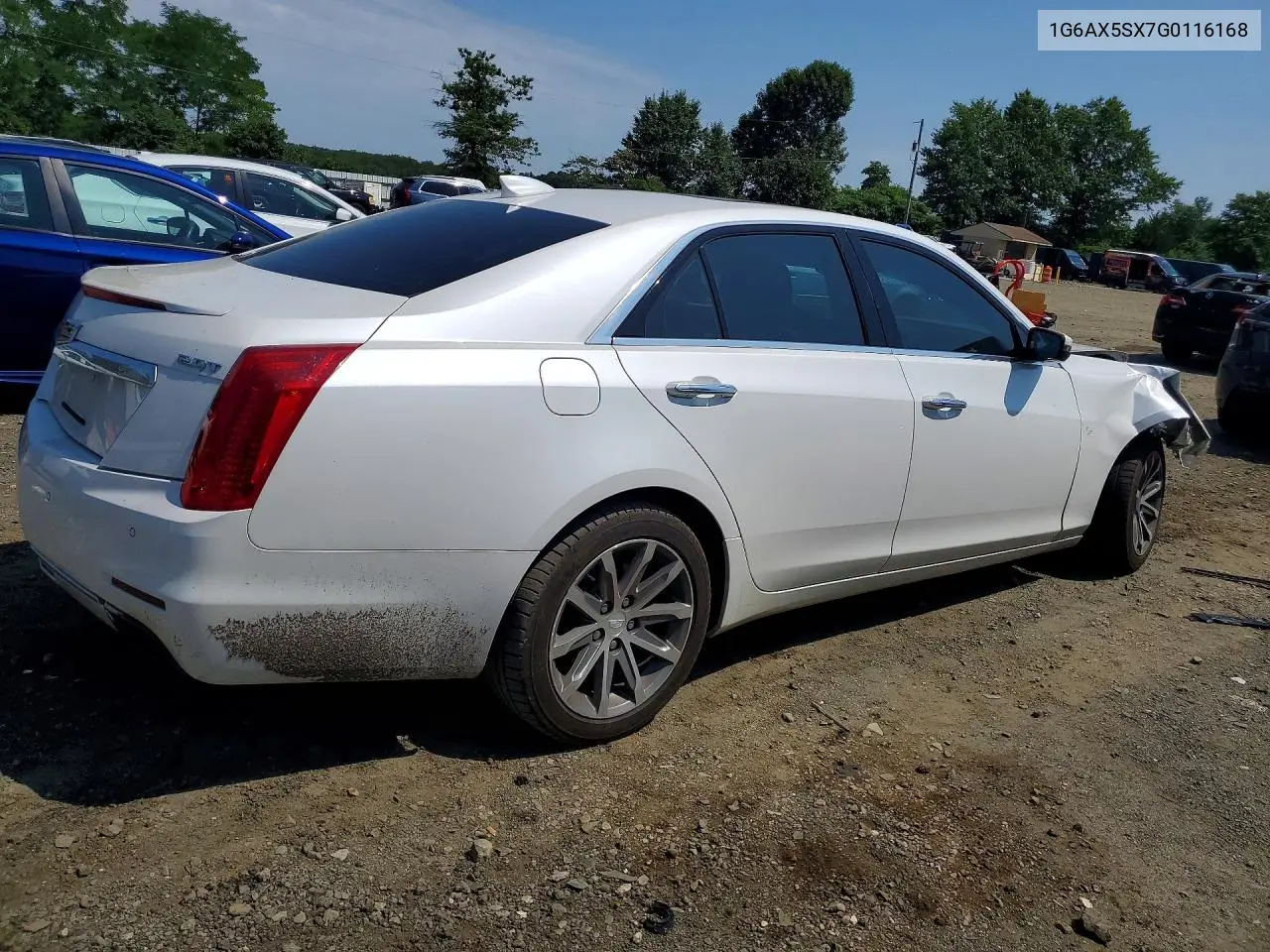 2016 Cadillac Cts Luxury Collection VIN: 1G6AX5SX7G0116168 Lot: 60616186