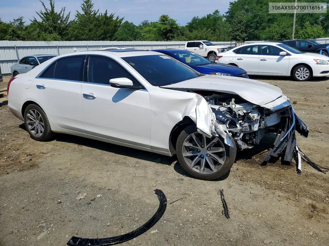 2016 Cadillac Cts Luxury Collection VIN: 1G6AX5SX7G0116168 Lot: 60616186