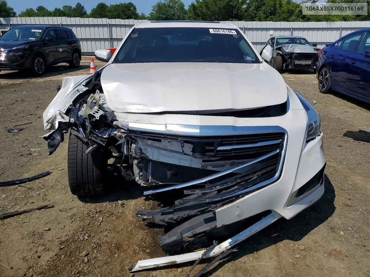 2016 Cadillac Cts Luxury Collection VIN: 1G6AX5SX7G0116168 Lot: 60616186