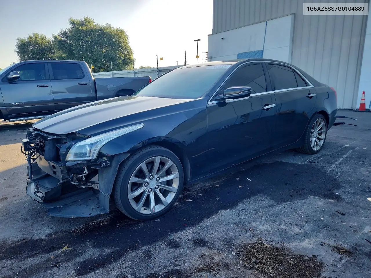2016 Cadillac Cts Premium Collection VIN: 1G6AZ5SS7G0104889 Lot: 61015256