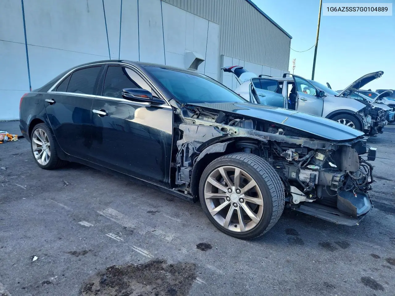 2016 Cadillac Cts Premium Collection VIN: 1G6AZ5SS7G0104889 Lot: 61015256