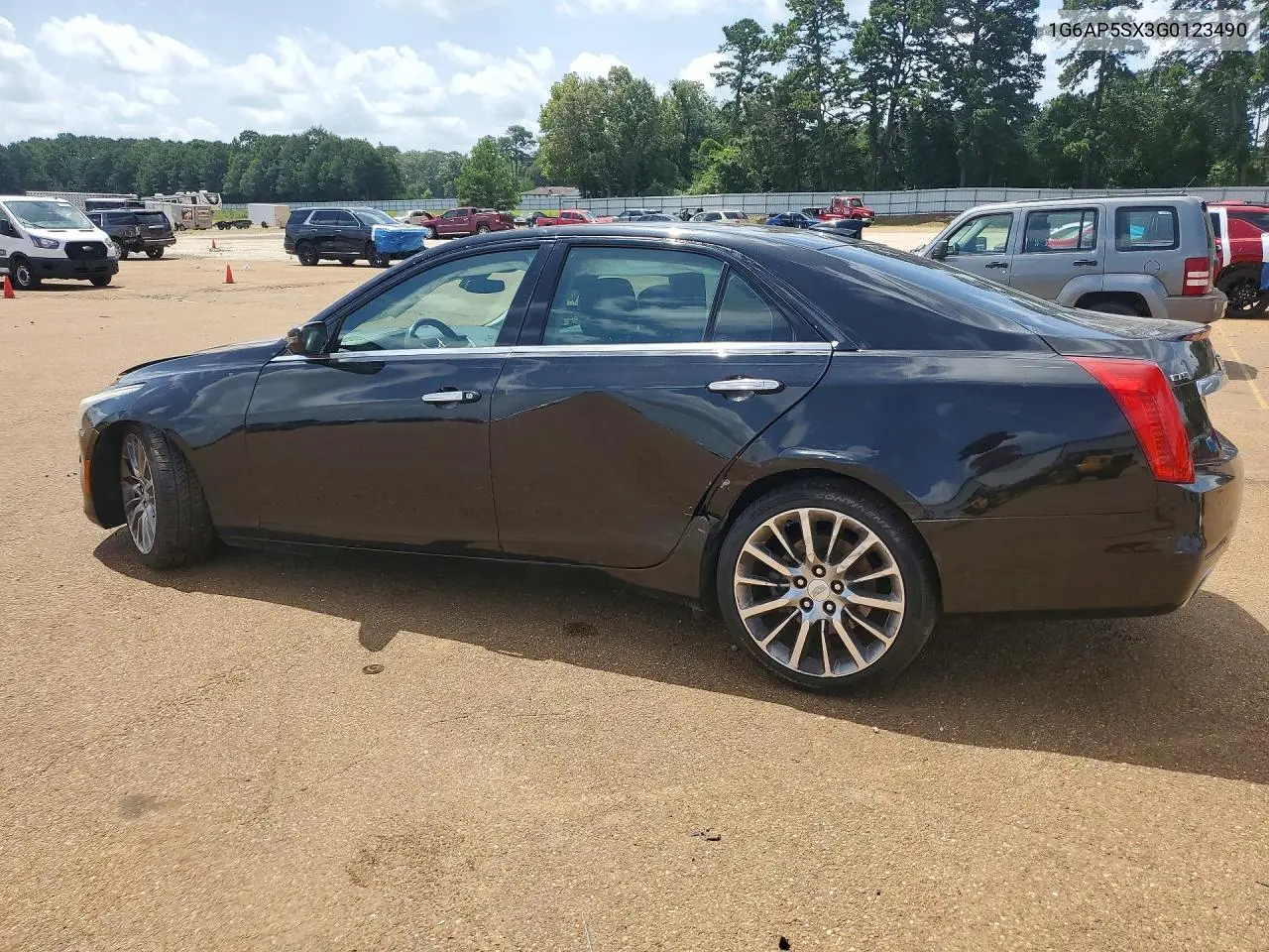 2016 Cadillac Cts VIN: 1G6AP5SX3G0123490 Lot: 61154856